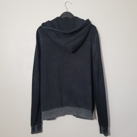 Cotton Citizen Mens Black Zip Up Hoodie Jacket - Picture 6 of 6